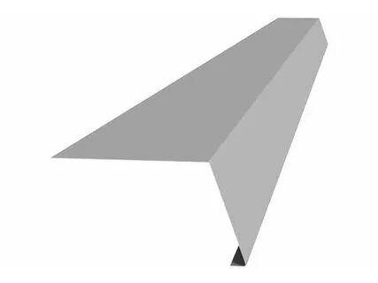 Планка карнизная 100х69х2000 ОЦИНК.(капельник), (элементы кровли)